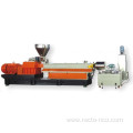 Water ring die face pelletizing extrusion line